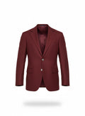 Blazer with Two-Button Fastener Cut