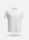 T-shirt with Reinforced Straight Cut