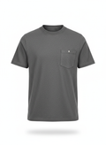T-shirt with Slanted Pocket Cut