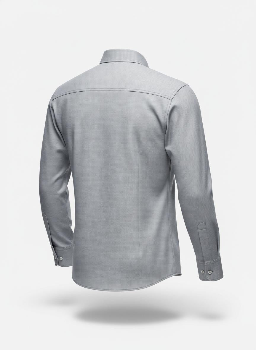 Formal Shirt with Double-Twill French Cut