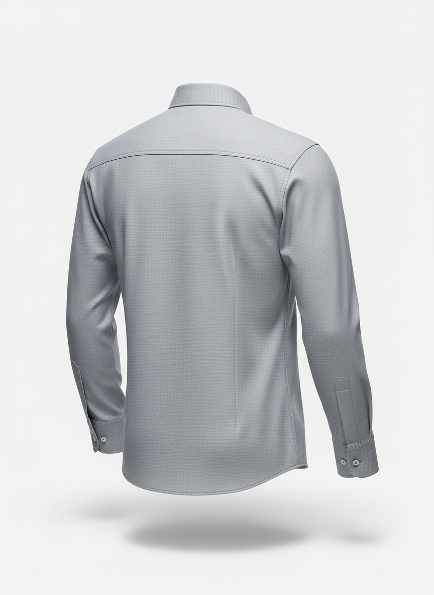 Formal Shirt with Double-Twill French Cut