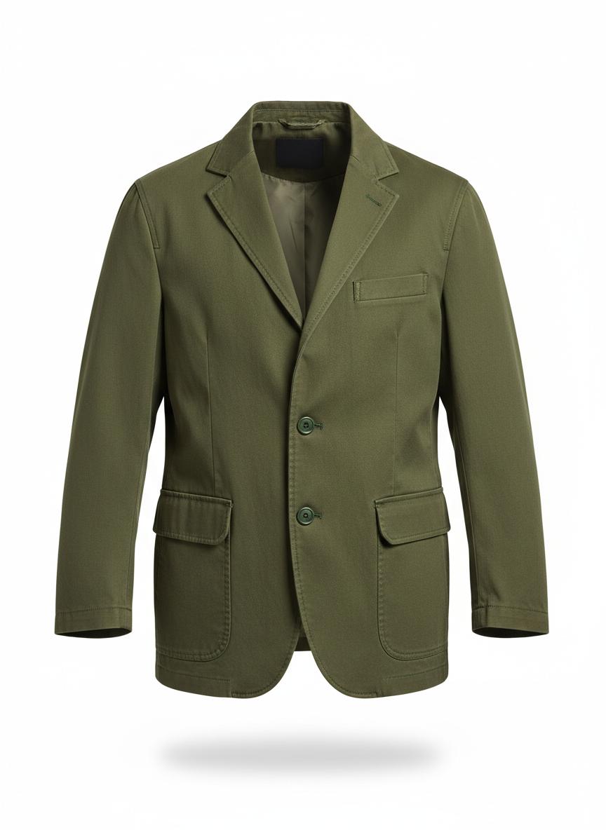 Blazer with Internal Bellows Pouch Cut