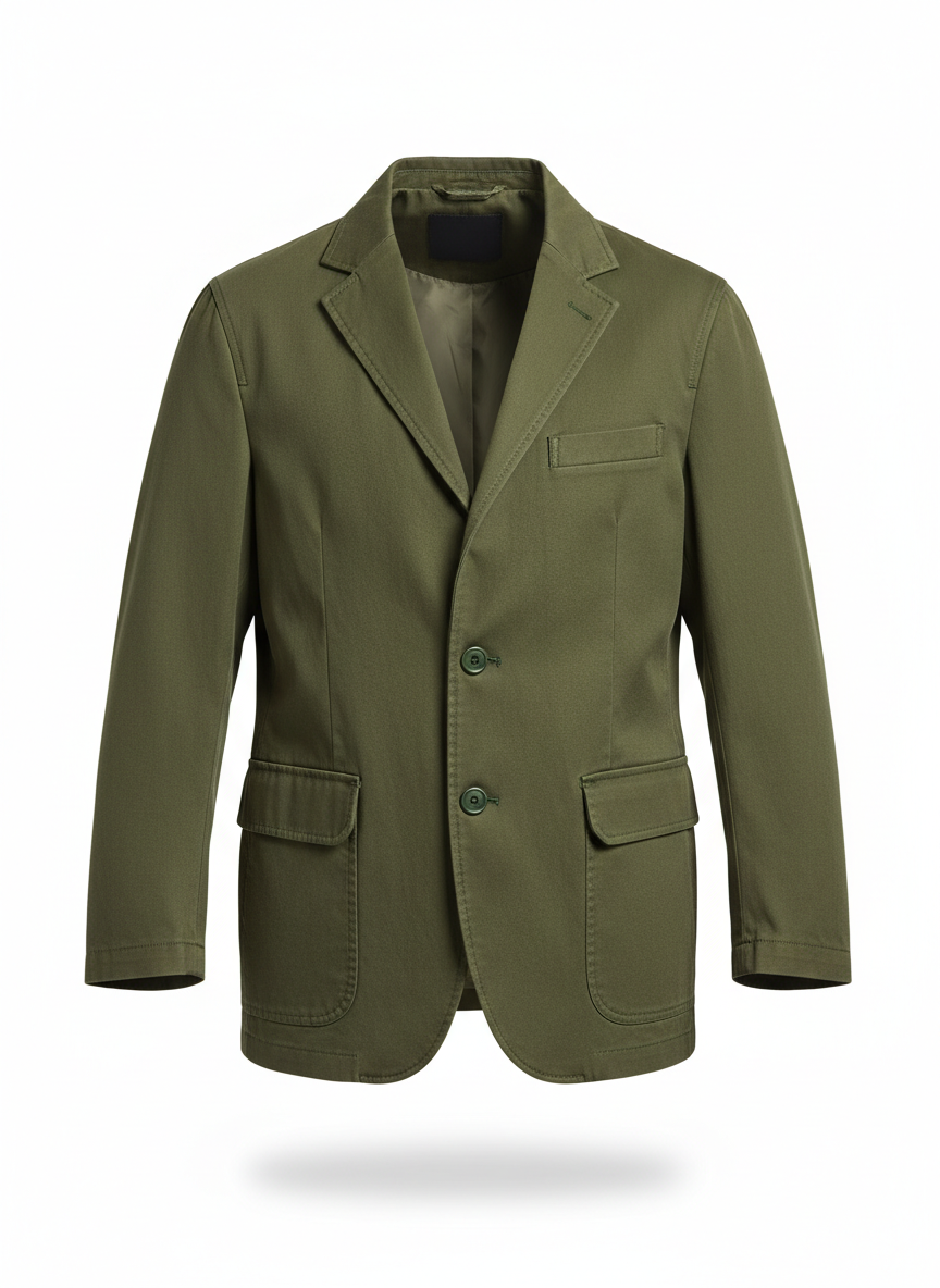 Blazer with Internal Bellows Pouch Cut