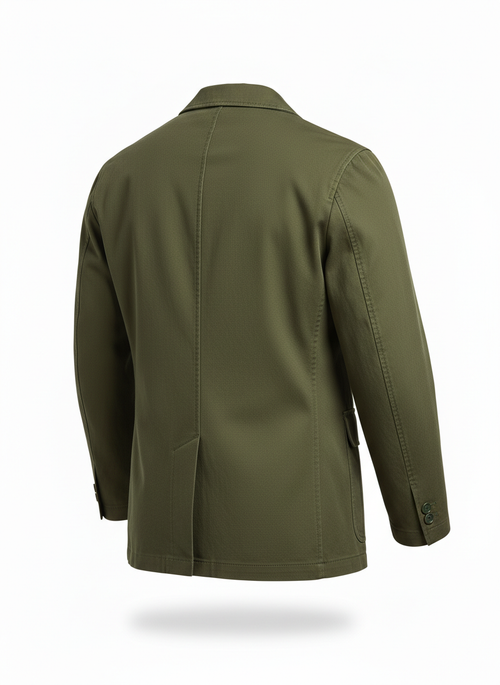 Blazer with Internal Bellows Pouch Cut