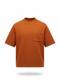 T-shirt with Boxy Technical Cut