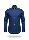 Formal Shirt with Rigid Spread Collar Cut