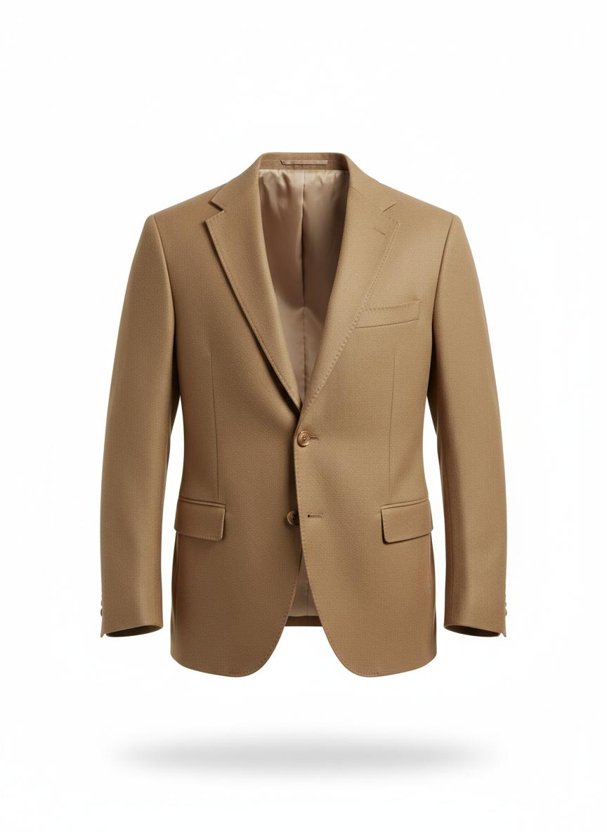 Blazer with Cuff Cut